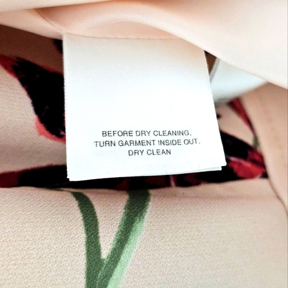 Nine West Purple Pink Floral Print Rosebud Blazer Jacket and Dress Set - Picture 11 of 13